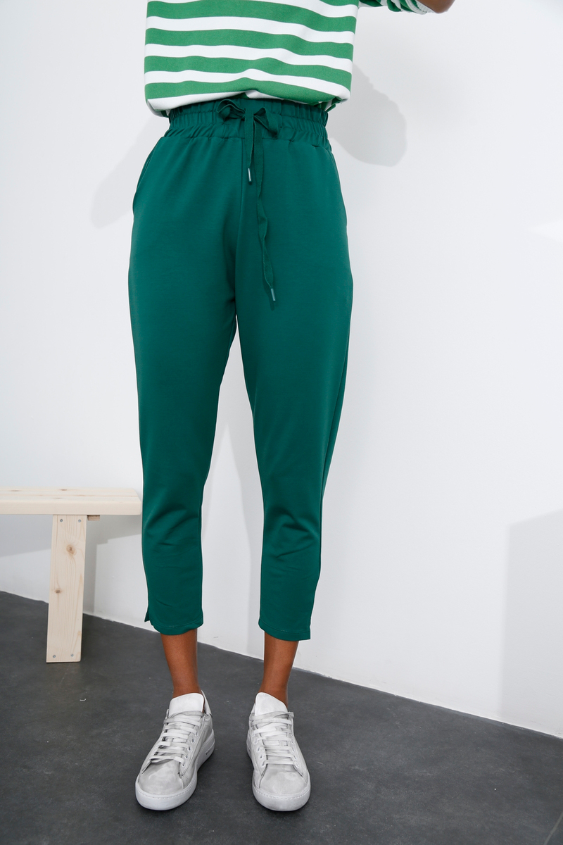 Zümrüt Beli Lastikli Eşofman 25474