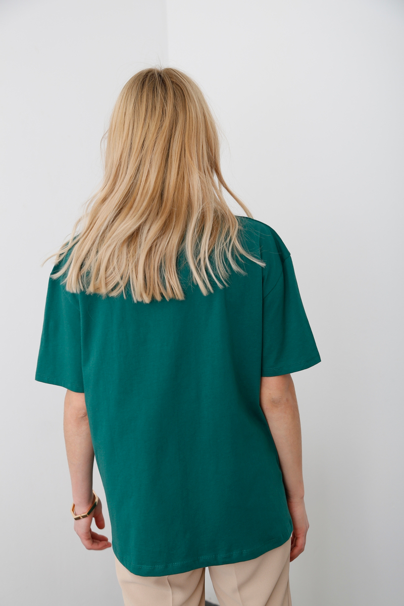 Zümrüt Drafty Nakışlı Tshirt 3652