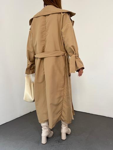 Bağlamalı Trençkot 20024 CAMEL