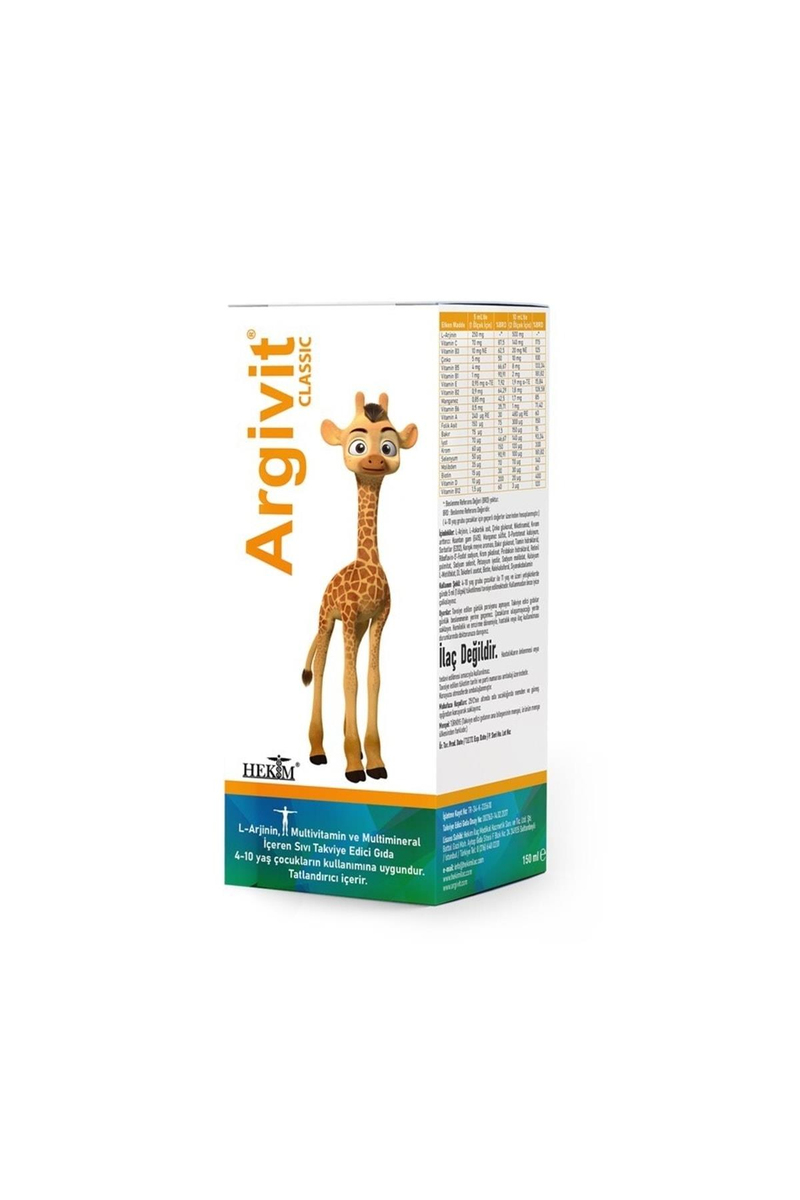 Argivit Classic Şurup 150 ml