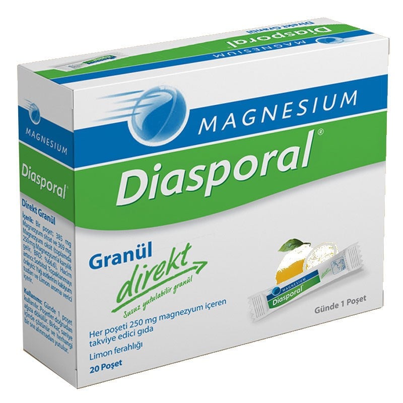 Assos Magnesium Diasporal Granül 20 Direkt Poşet