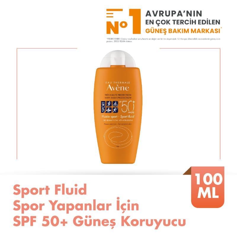 Avene Fluid Sport Güneş Koruyucu Krem Spf 50 100 ml