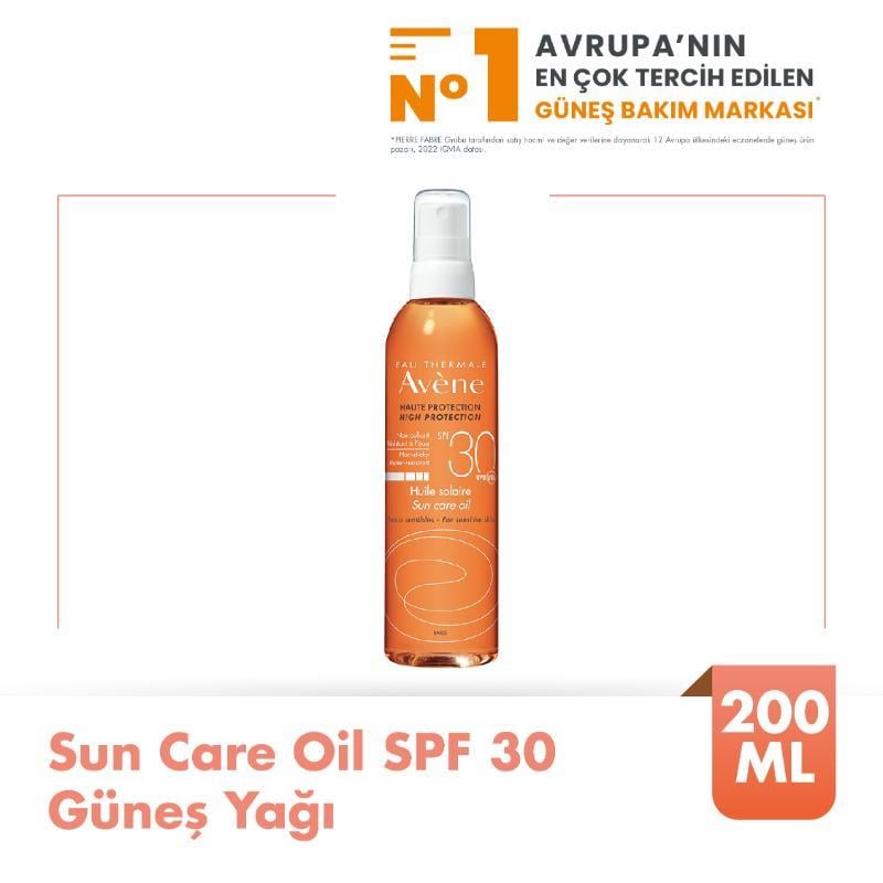 Avene Huile Solaire SPF30 Güneş Koruma Yağı 200 ml