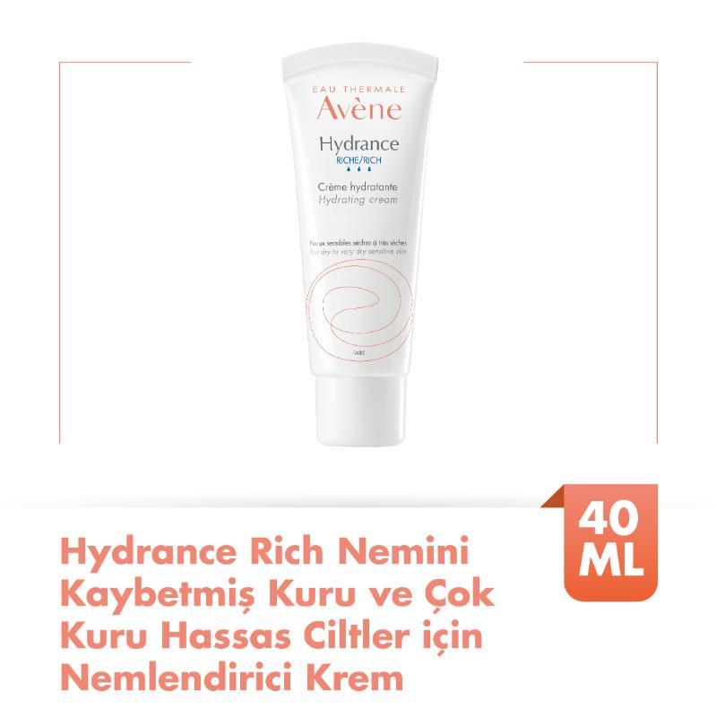 AVENE Hydrance Optimale Riche 40 ml-Kuruciltler için nemlendirici