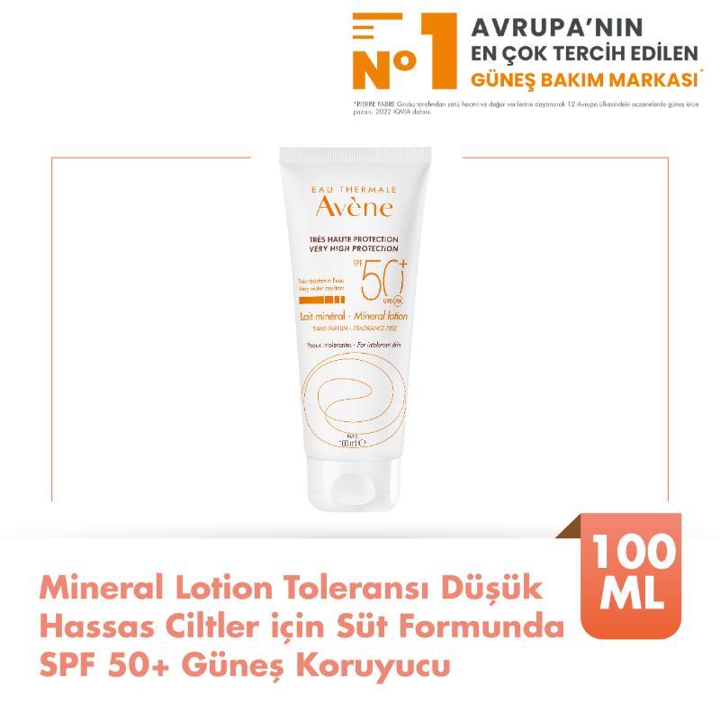 AVENE Lait Mineral Lotion SPF 50+ 100 ml