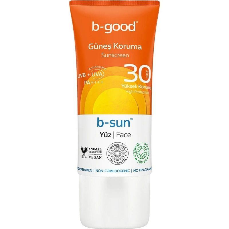 B-Good B-Sun Spf 30 Yüz Güneş Koruma 50 ml