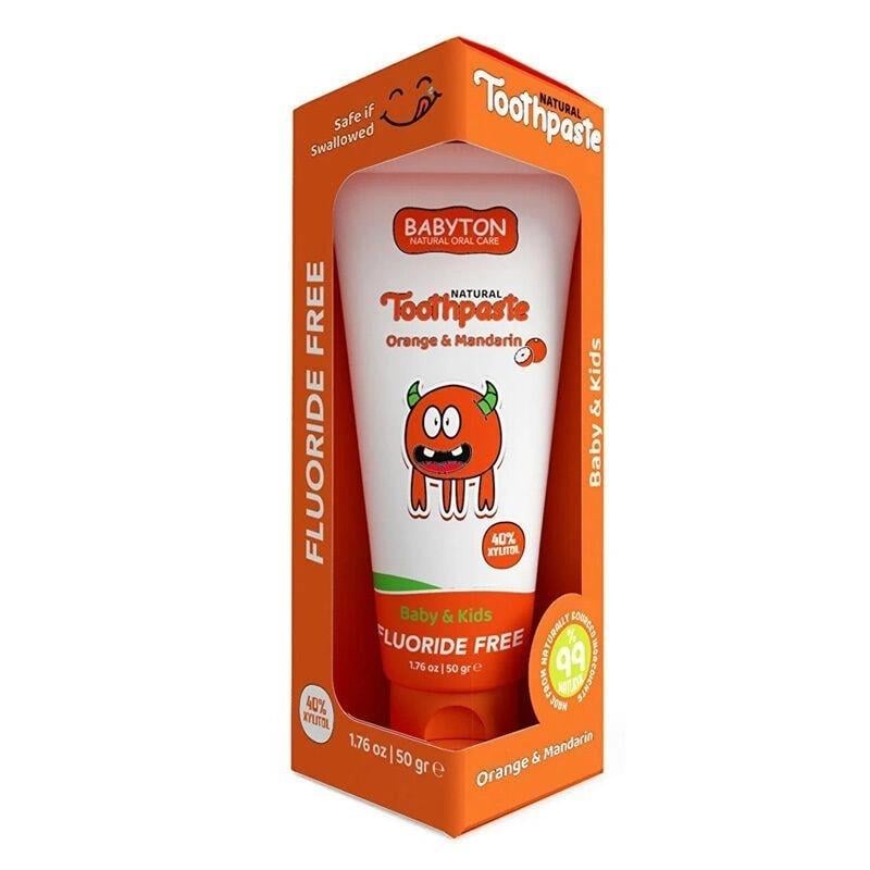Babyton Organik Diş Macunu Portakal Aromalı 50 gr