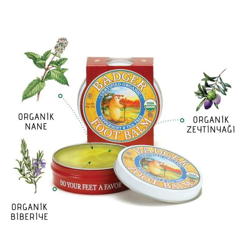 Badger Ayak Kremi / Foot Balm-21GR