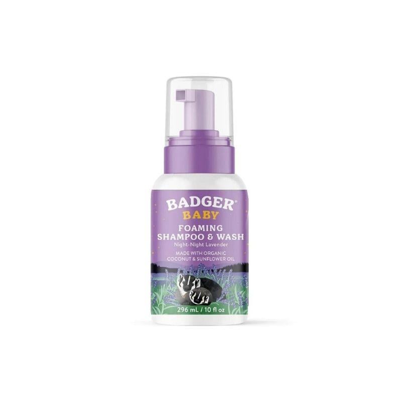 Badger Organik Bebek Gece Köpük Şampuanı 300 ml