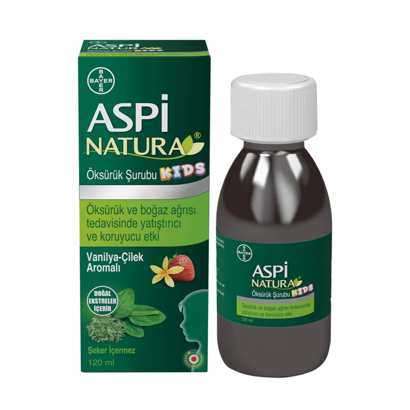 Bayer Aspinatura Kıds Vanilya Çilek 120 ml