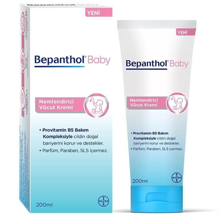 Bepanthol Bebek Nemlendirici Vücut Kremi 200 ml