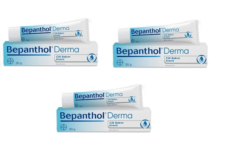 Bepanthol Cilt Bakım Kremi 30 gr x 3