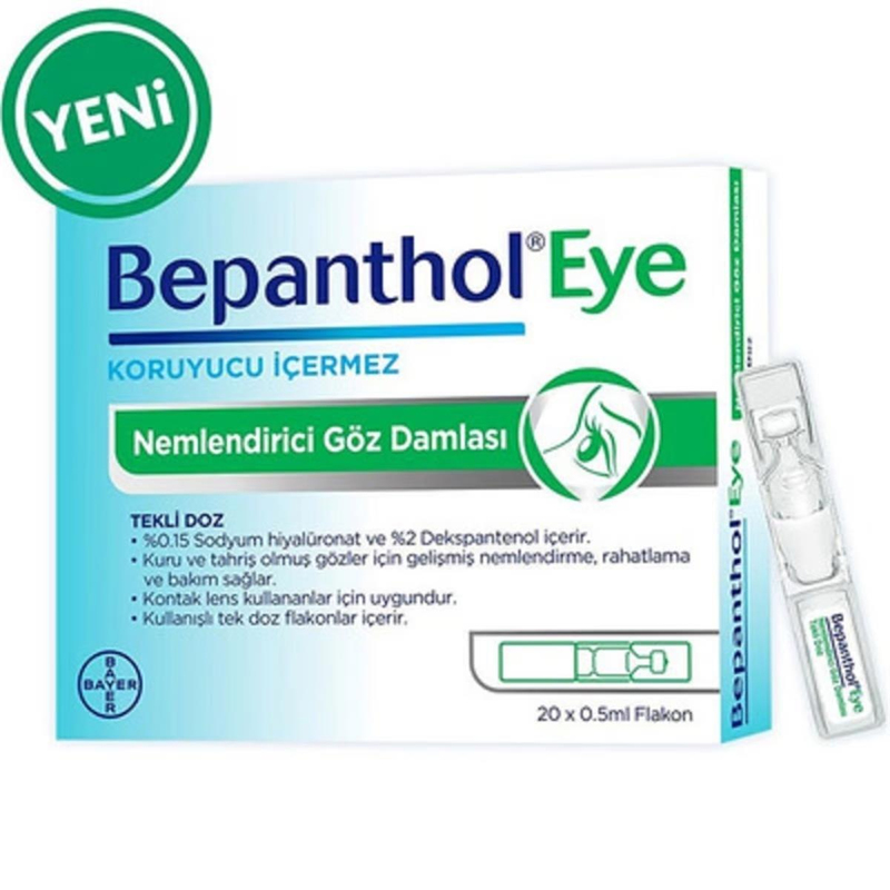 Bepanthol Eye Nemlendirici Tekli Doz 20x0.5 ml