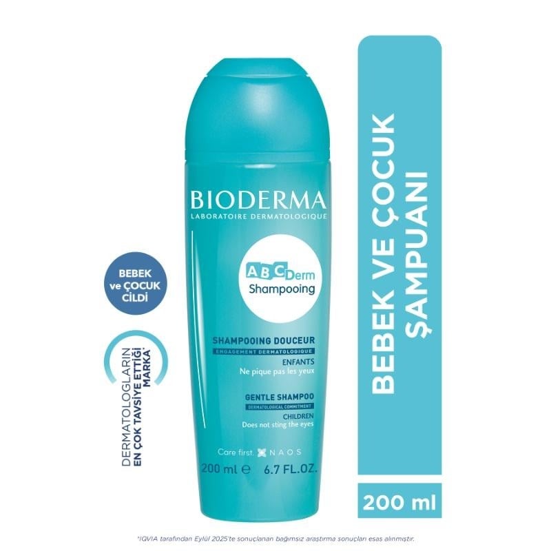 Bioderma Abcderm Gentle Şampuan 200 ml
