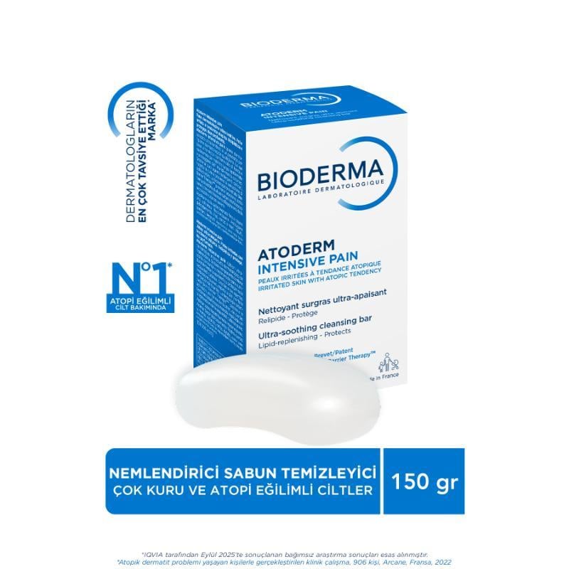 Bioderma Atoderm Cilt Temizleyici Katı Sabun 150 gr