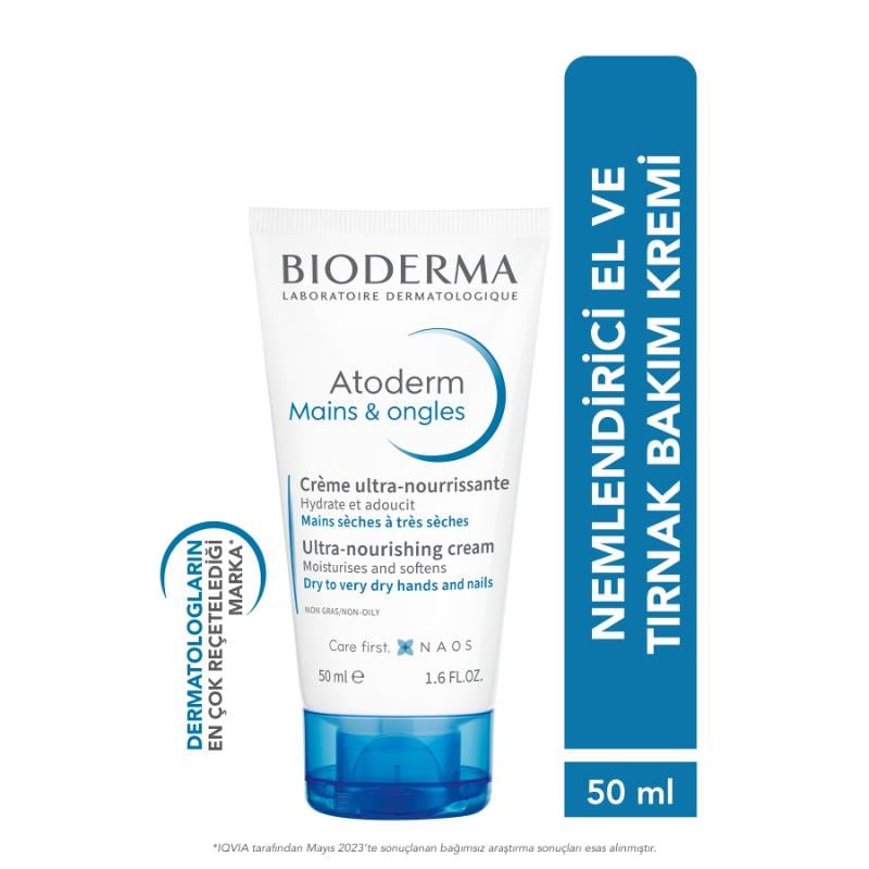 Bioderma Atoderm El ve Tırnak Kremi 50 ml