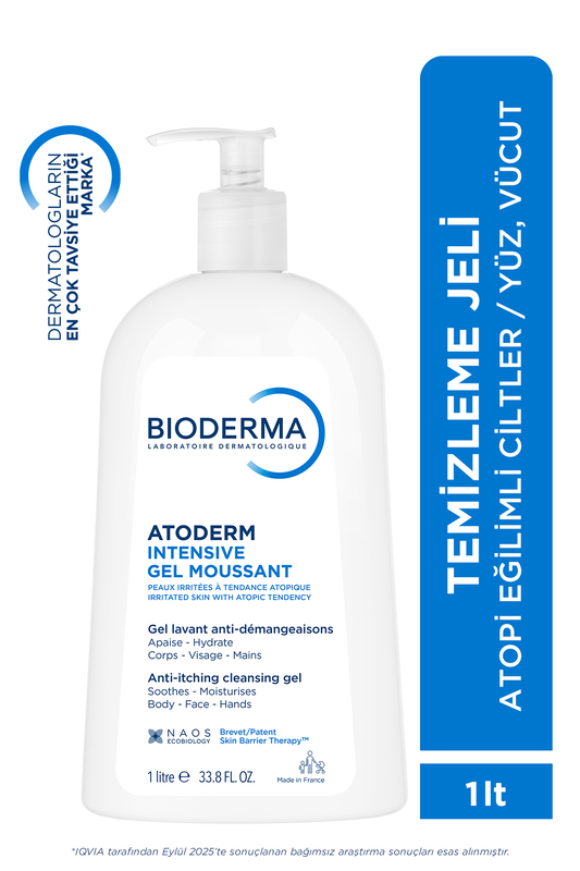 Bioderma Atoderm Intensive Temizleyici Jel 1L