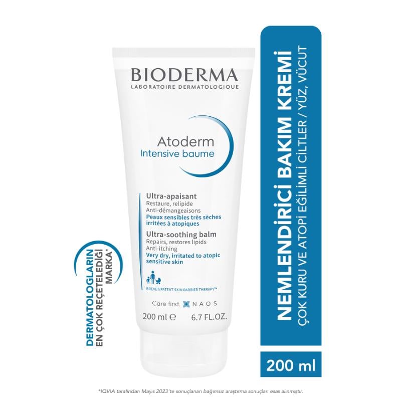 Bioderma Atoderm Intensive Yoğun Nemlendirici Krem 200 ml