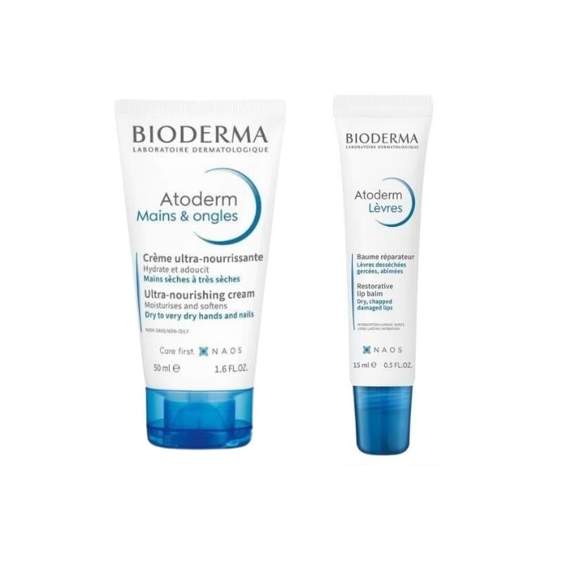 Bioderma Atoderm Mains 50 ml + Levres Lip Balm 15 ml
