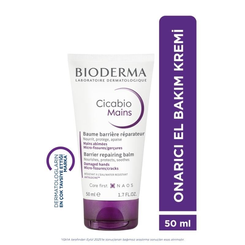 Bioderma Cicabio Mains El Kremi 50 ml