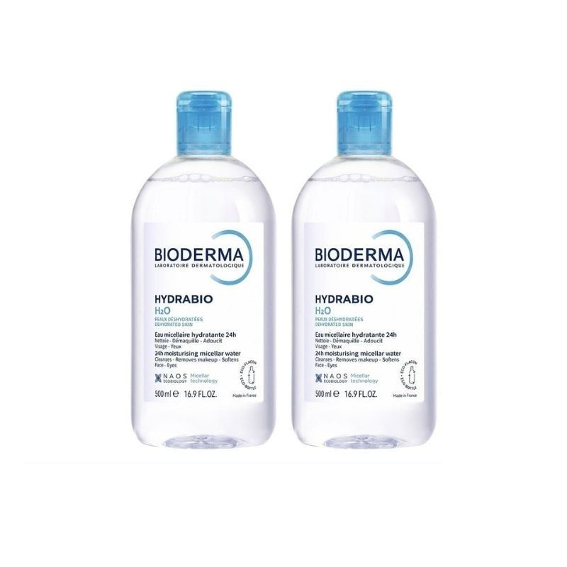 Bioderma Hydrabio H2O Misel Su 500 ml x2