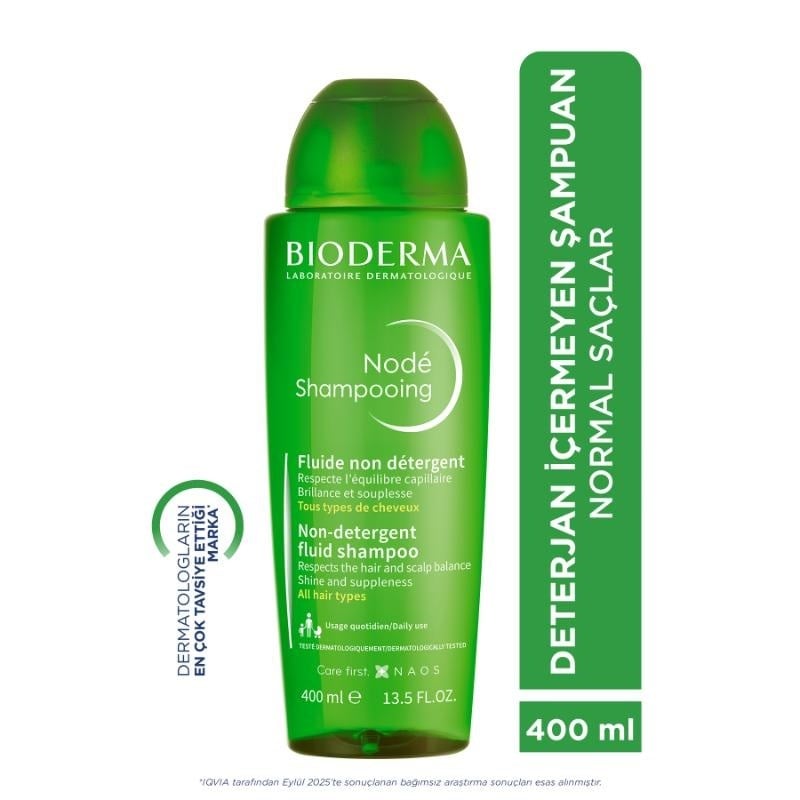 Bioderma Node Fluid Deterjan İçermeyen Şampuan 400 ml