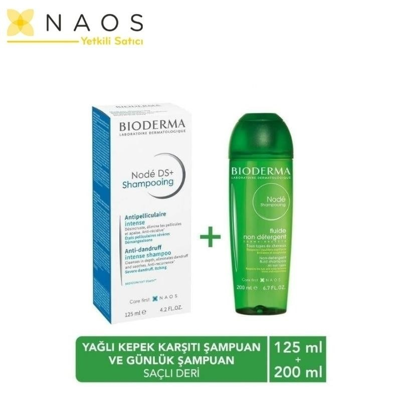 Bioderma Node Kepek Karşıtı Saç Bakım Şampuan Seti
