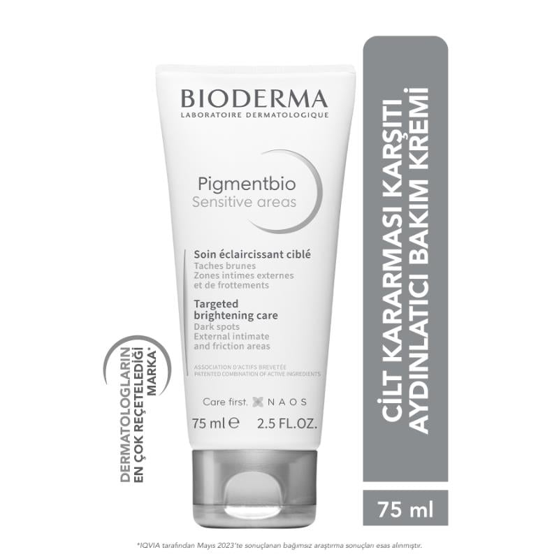 Bioderma Pigmentbio Sensitive Areas Bakım Kremi 75 ml