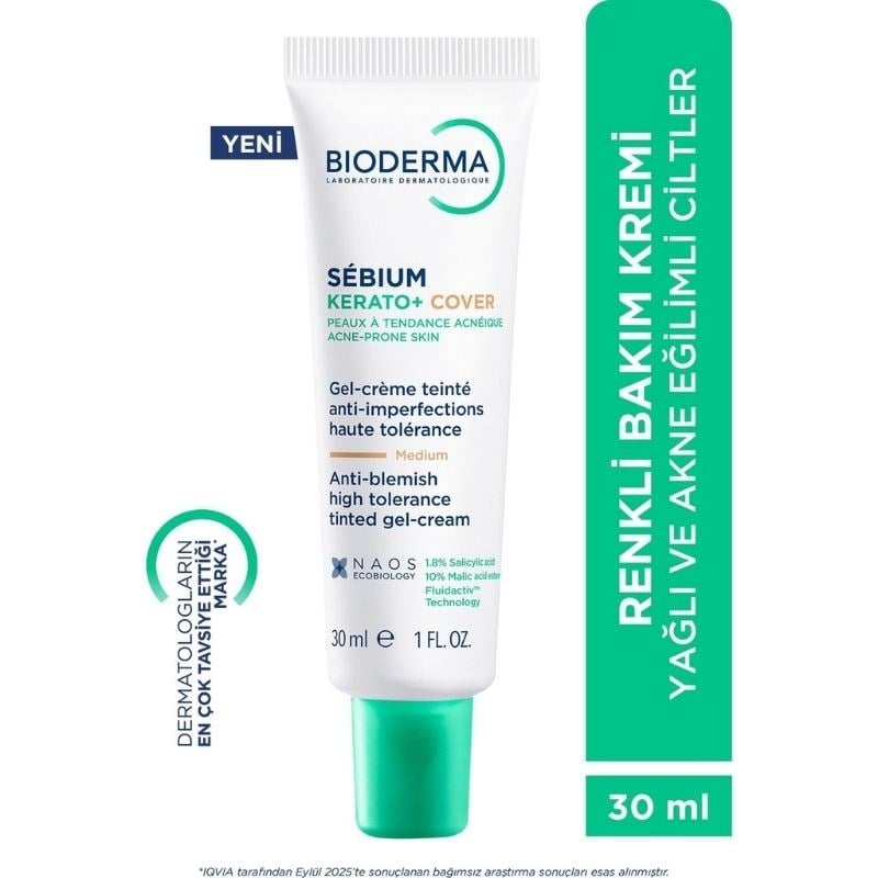 Bioderma Sebium Kerato+ Cover 30 ml
