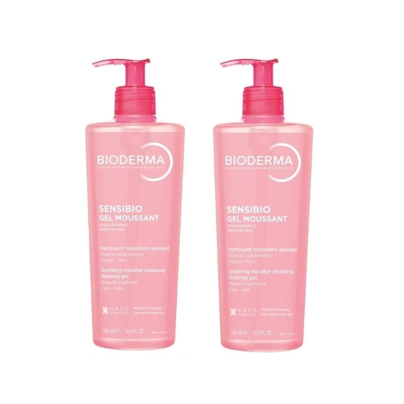 Bioderma Sensibio Temizleyici Jel 500 ml 2 Adet