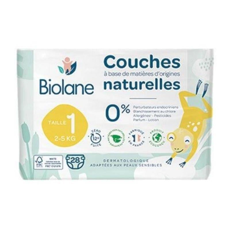 Biolane Natural Bebek Bezi 28 Adet 1 Beden 2-5 kg