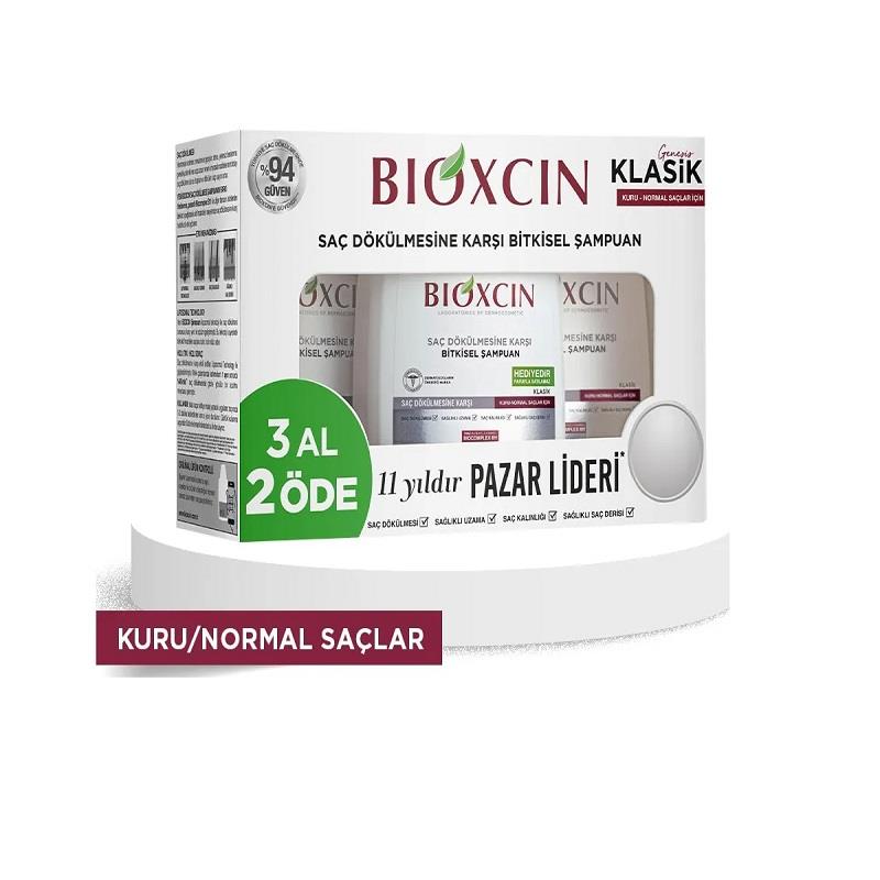 Bioxcin Normal Saçlar İçin Şampuan 3x300 ml