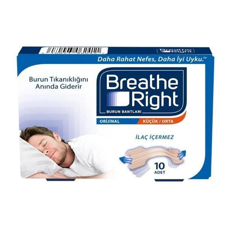 Breathe Right Klasik Burun Bandı 10 Adet