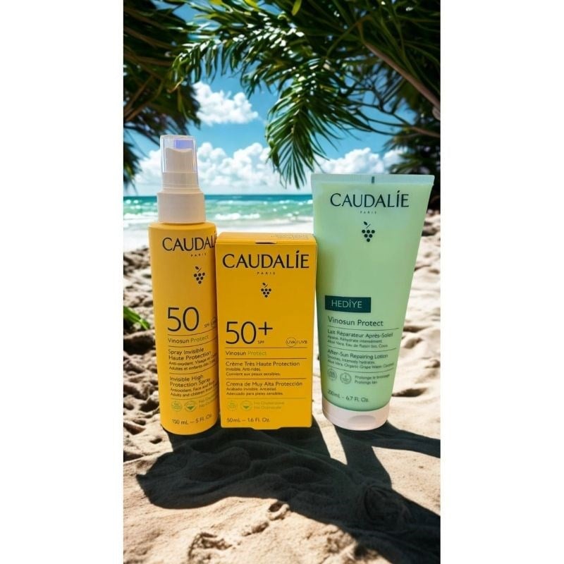 Caudalie Güneş Yaz Seti cream+sprey+losyon