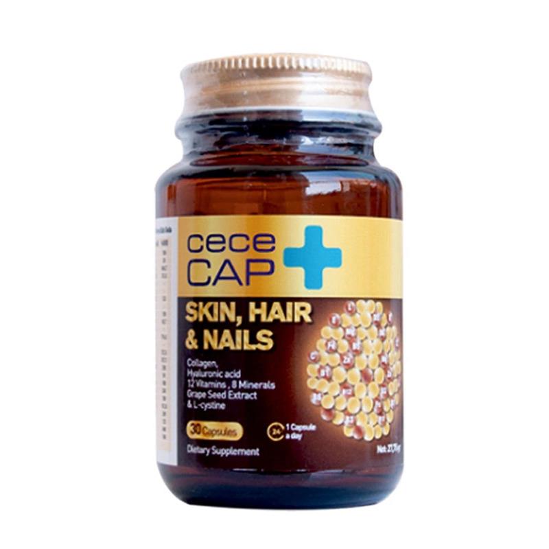 Cececap Skin Hair Nails Takviye Gıda 30 Kapsül
