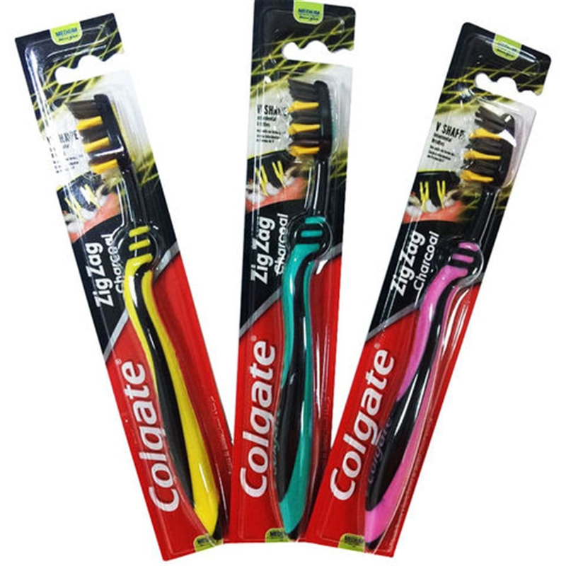 Colgate ZigZag Charcoal Diş Arası Temizliği Orta Diş Fırçası