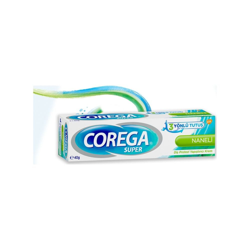Corega Naneli Diş Protez Yapıştırıcı Krem 40 Gr