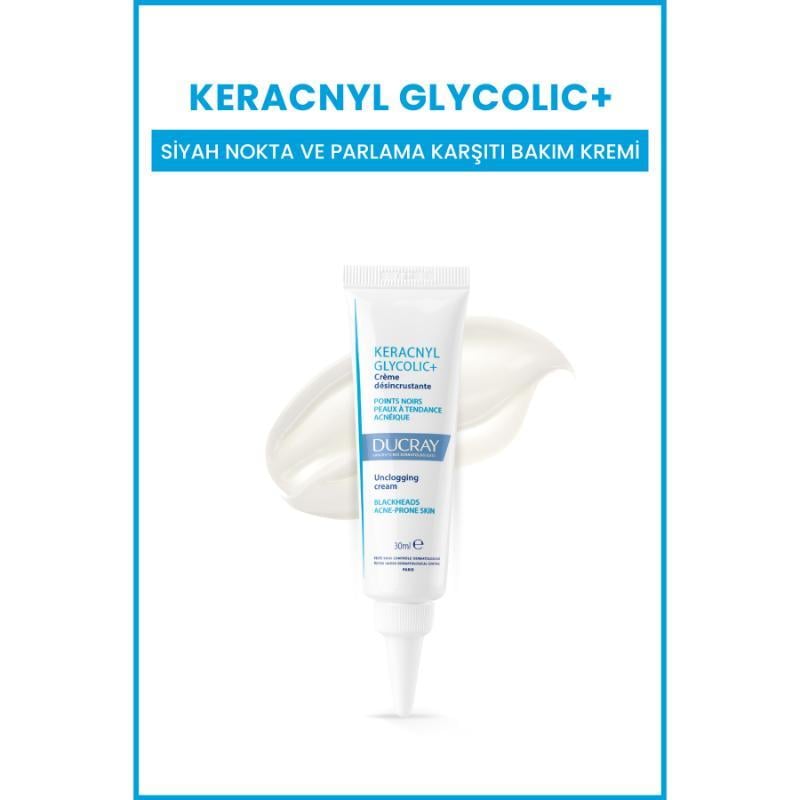 Ducray Keracnyl Glycolic+ Cream 30 ml