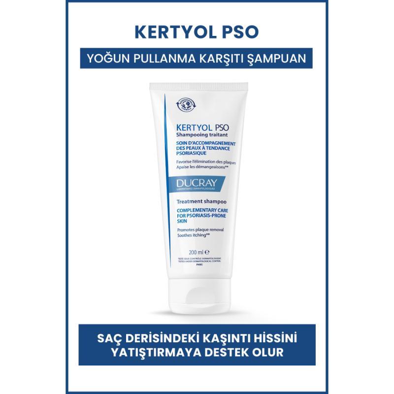 Ducray Kertyol PSO Shampoo Pullanma Karşıtı Şampuan 200 ml