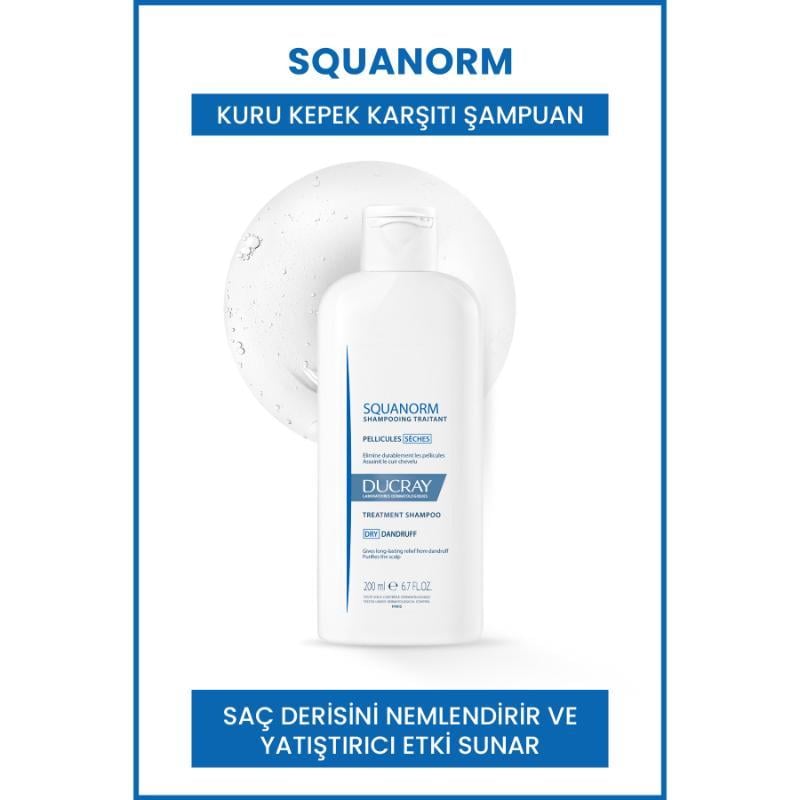 DUCRAY Squanorm Sec Şampuan 200 ml