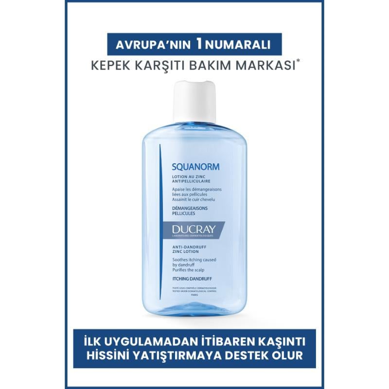 DUCRAY Squanorm Zinc Kepek Karşıtı Losyon 200 ml