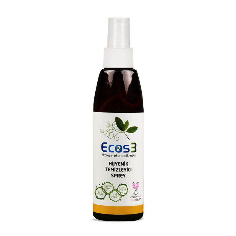 Ecos3 Hijyenik Temizleyici Sprey 125 ml