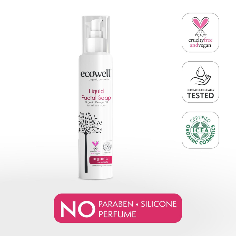 Ecowell Likit Yüz Temizleme Sabunu 200 ml