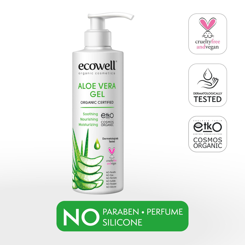 Ecowell Organik Aloe Vera Jel 200 ml