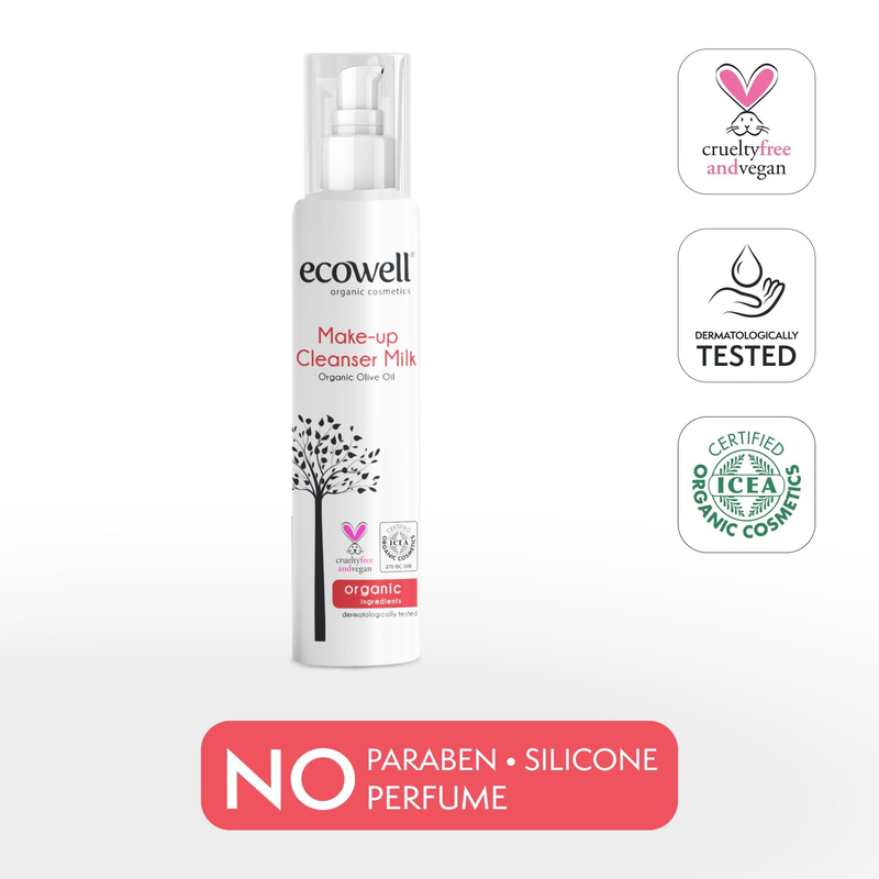 Ecowell Organik Makyaj Temizleme Sütü 200 ml