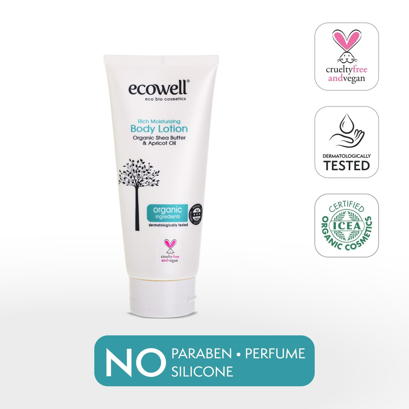 Ecowell Organik Nemlendirici Vücut Losyonu 200 ml