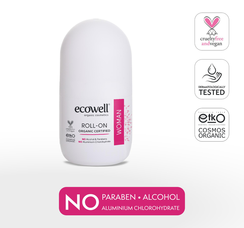 Ecowell Organik Roll On - Kadın 75 ml