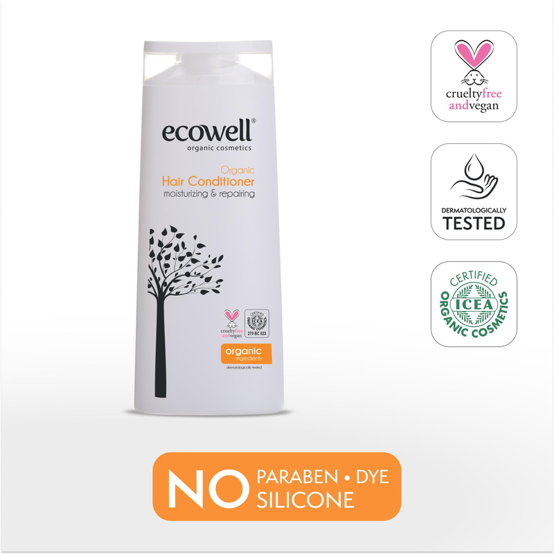 Ecowell Organik Saç Bakım Kremi 300 ml