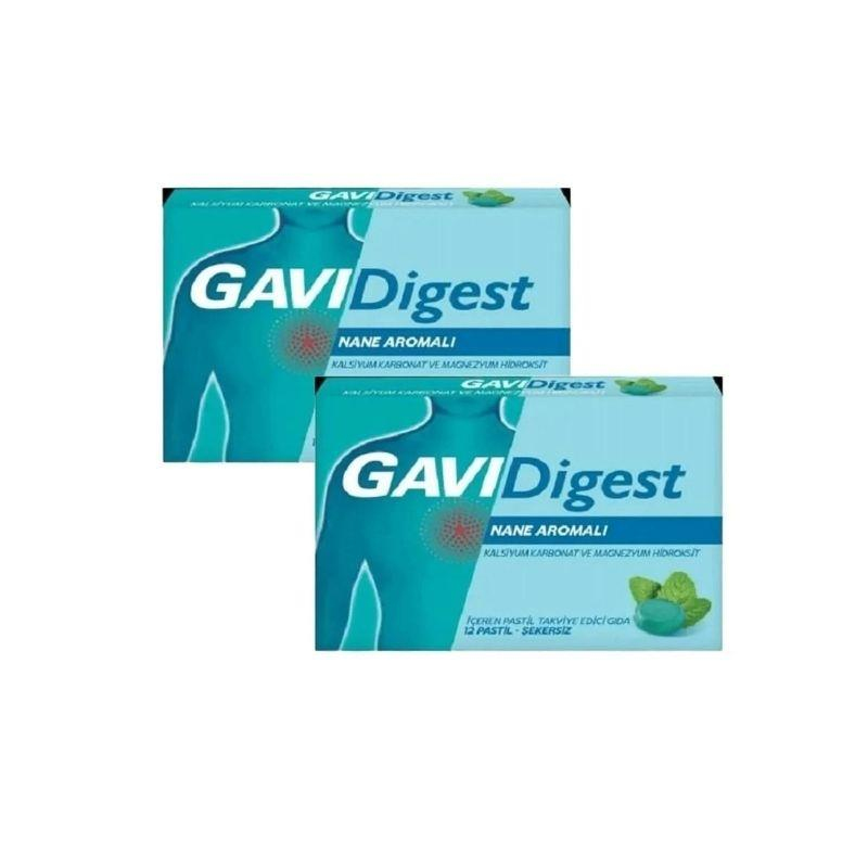 Gavidigest Nane Aromalı 12 Pastil 2 Adet