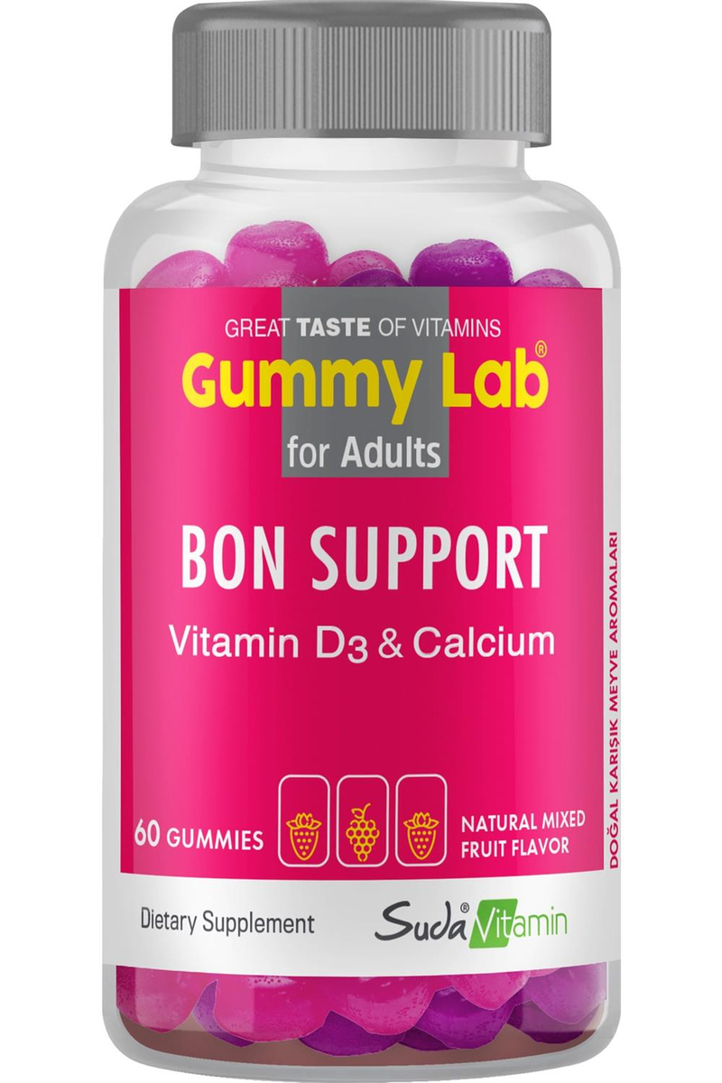 Gummylab Bon Support Adults 60 Gummies